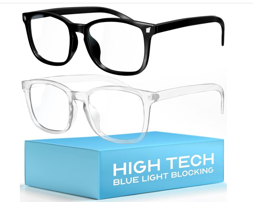 High Tech Blue Light Glasses-Screen Fatigue & UV Protection